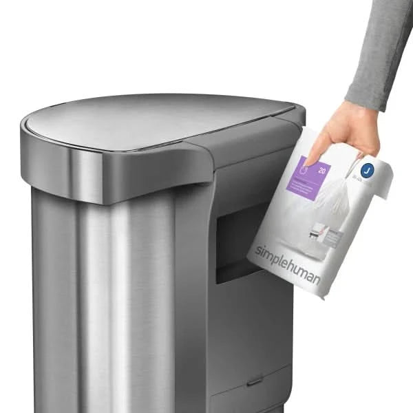 simplehuman 45L Semi Round Sensor Can