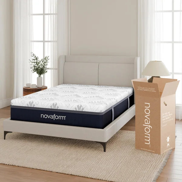 Novaform 14" Serafina PerfectTemp Gel Memory Foam Mattress