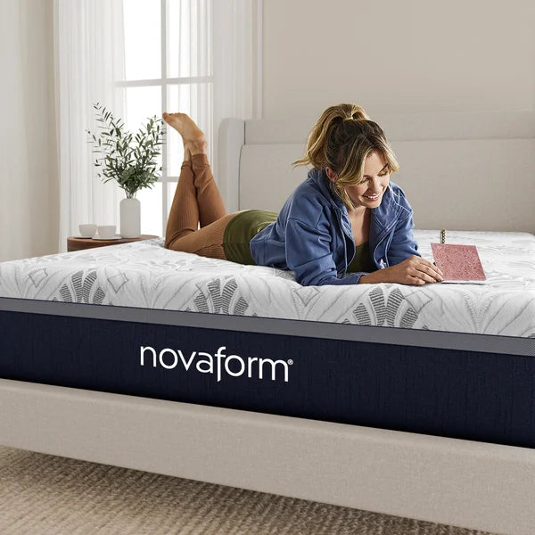 Novaform 14" Serafina PerfectTemp Gel Memory Foam Mattress