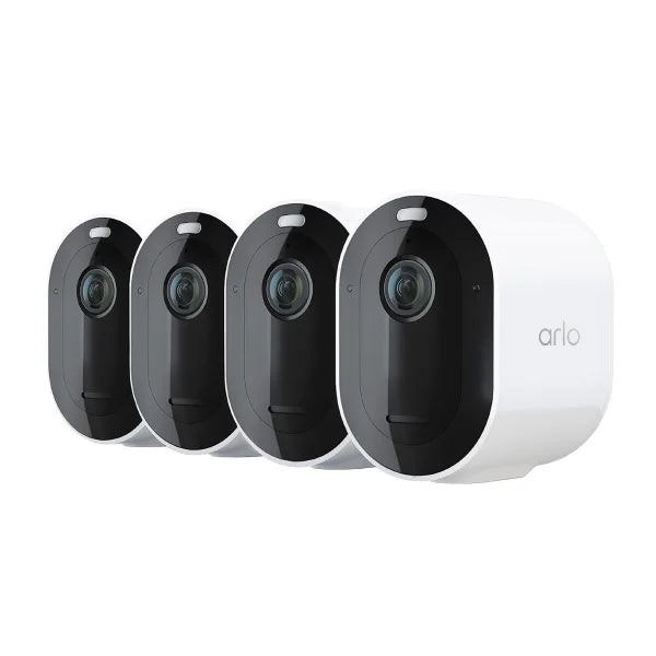 Arlo Pro 5S 2K Spotlight Security Camera, 4-pack