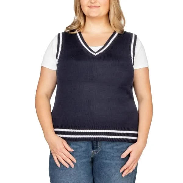 In Conversation Women's Cotton Sweater Vest