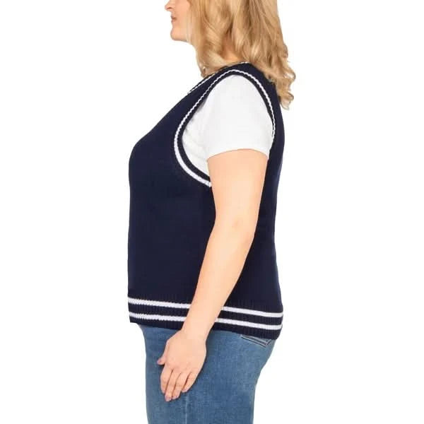 In Conversation Women's Cotton Sweater Vest