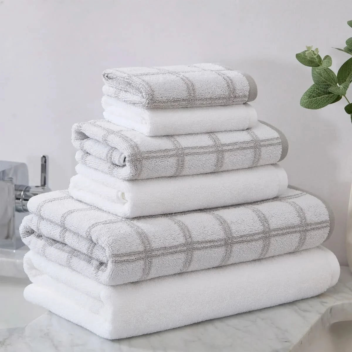 Bath Towel 6-piece Set