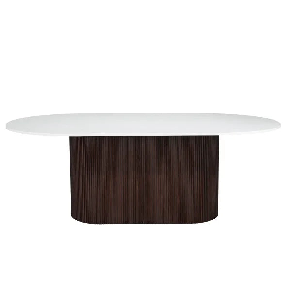 Astoria 86" Carrara Quartz Dining Table