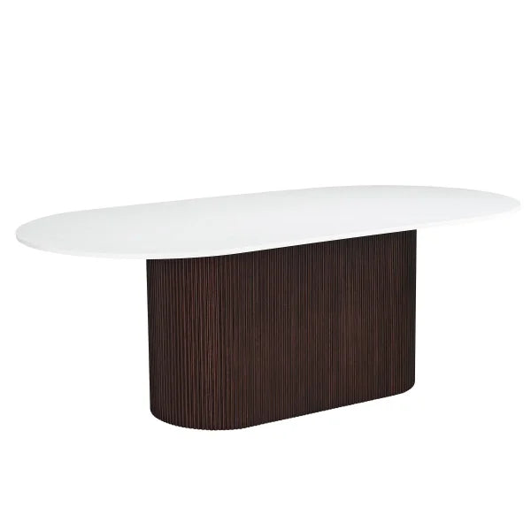 Astoria 86" Carrara Quartz Dining Table
