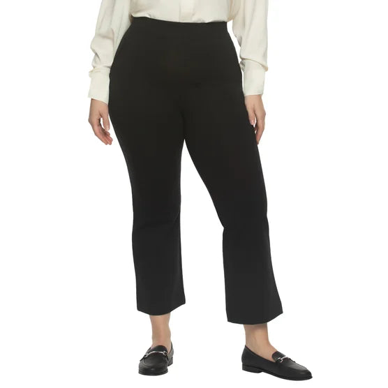 Felina Women's Tummy Control Kick Crop Pant