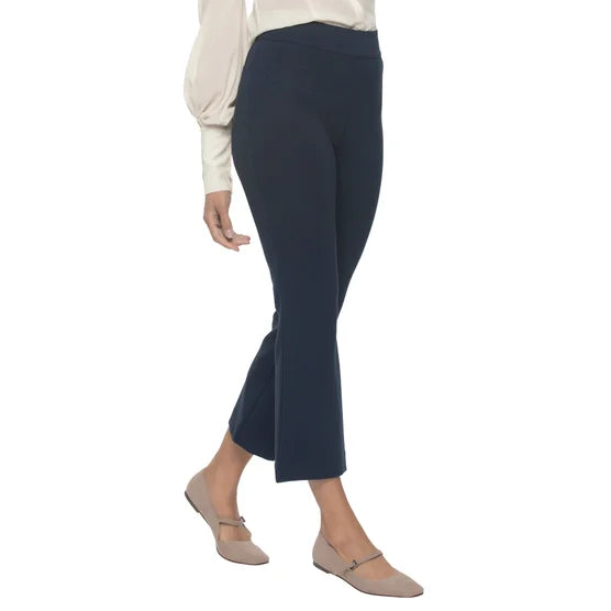 Felina Women's Tummy Control Kick Crop Pant