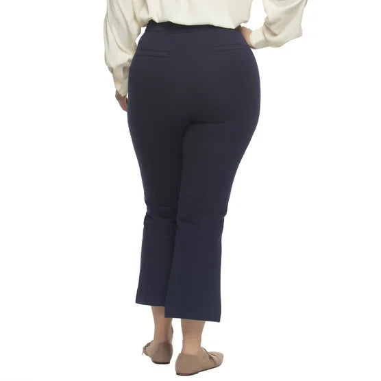 Felina Women's Tummy Control Kick Crop Pant