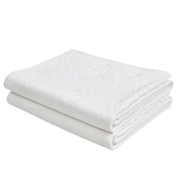 Sculpted Bath Towels, 2-pack