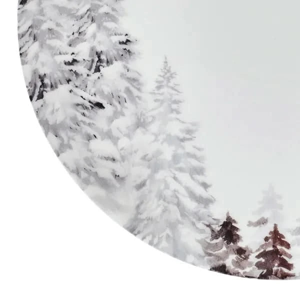 Mikasa Holiday Woodsy Winter 12-piece Bone China Dinnerware Set