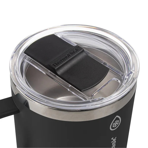 ThermoFlask Drinkware Insulated Coffee Mug with Handle, 12oz