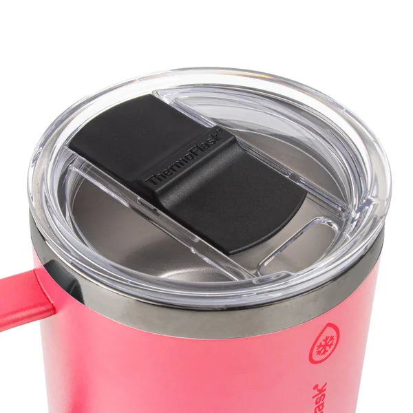 ThermoFlask Drinkware Insulated Coffee Mug with Handle, 12oz