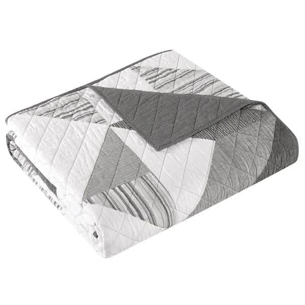 Origami Pieced Modern Patchwork 3-piece Quilt Set