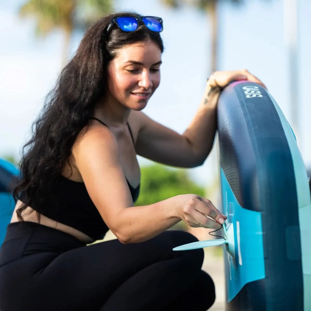 Body Glove Oasis 2 10’ Inflatable Stand Up YOGA Paddle Board Package