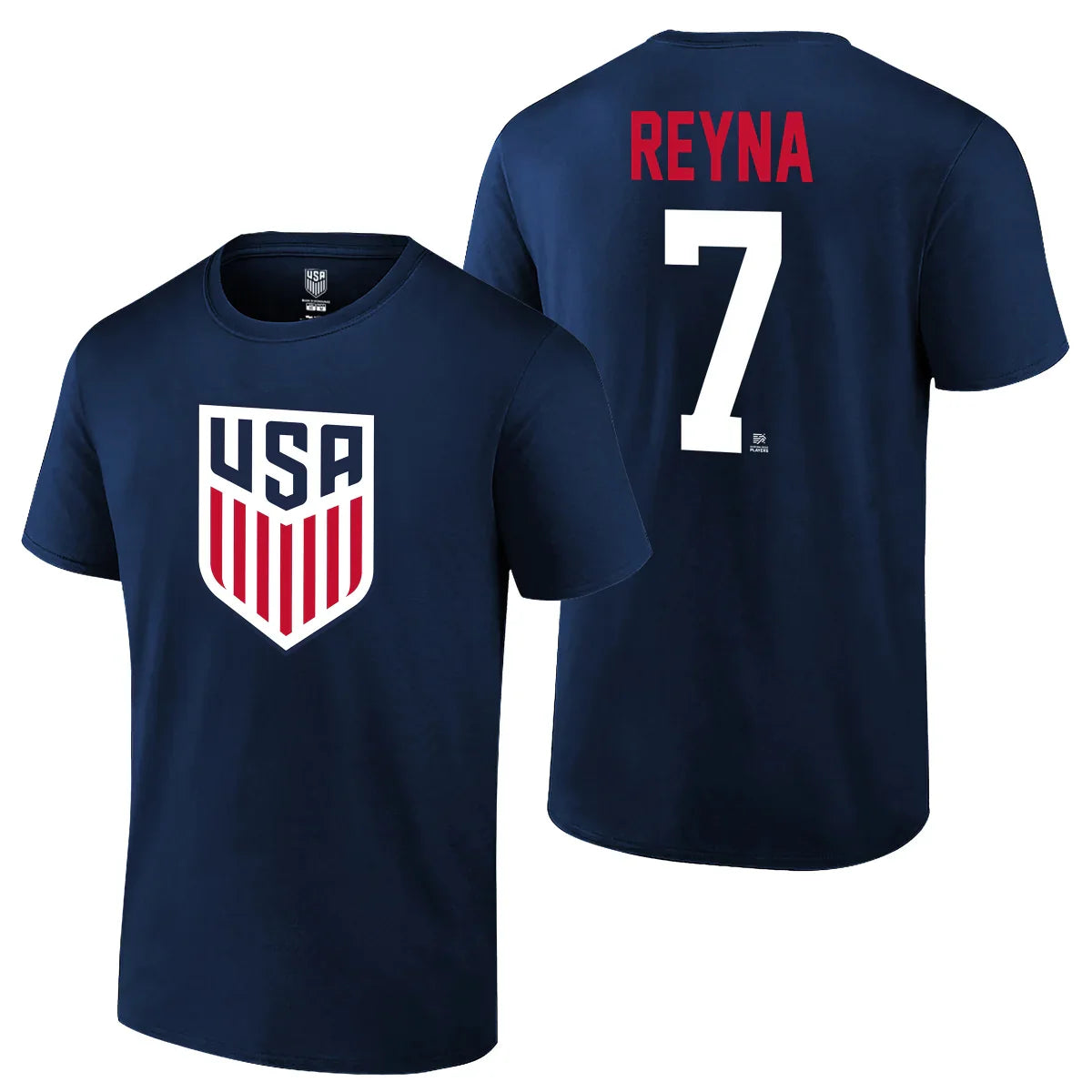 Icon Sports Adult USMNT Player Cotton Tee