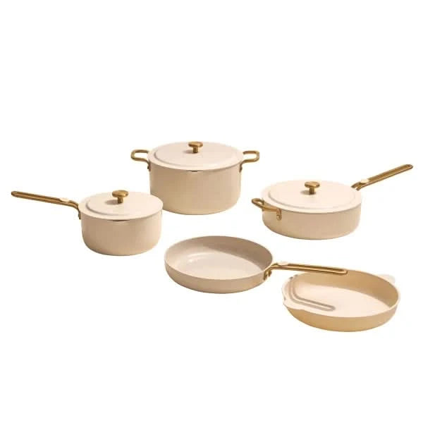 Our Place 8-piece Essentials Ceramic Nonstick Cookware Set
