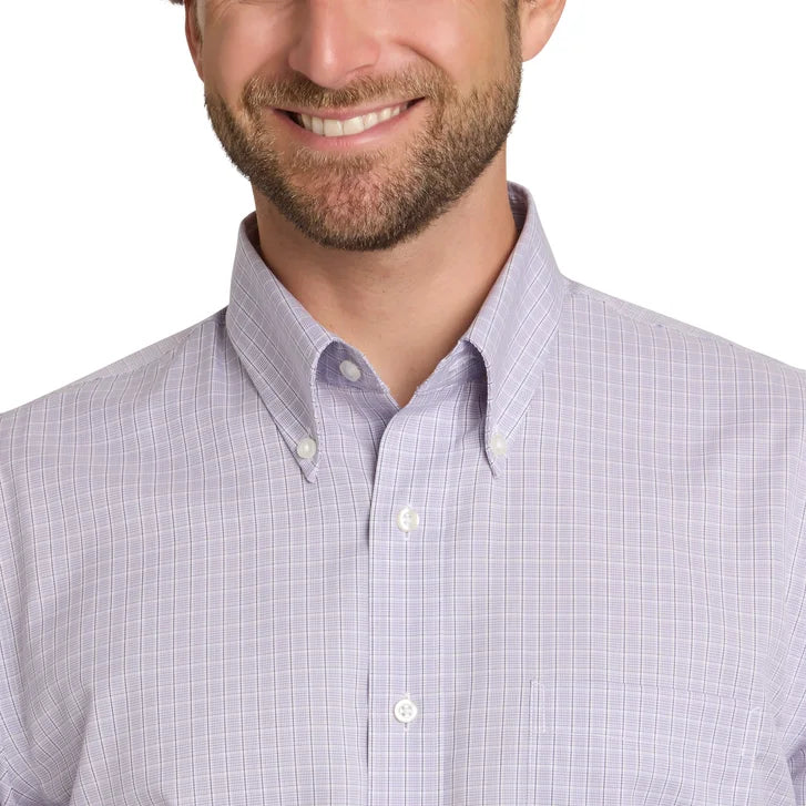 Kirkland Signature Men’s Traditional Fit Dress Shirt, Purple