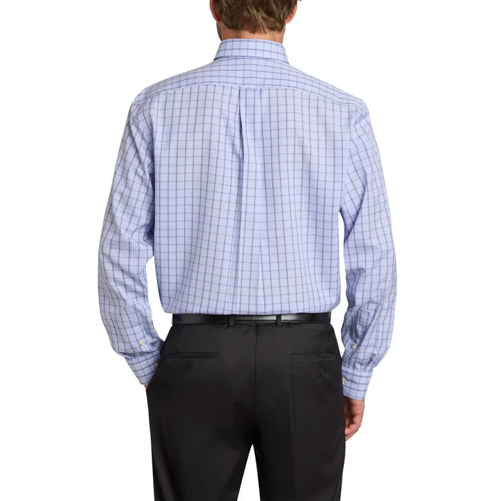 Kirkland Signature Men’s Traditional Fit Dress Shirt, Blue