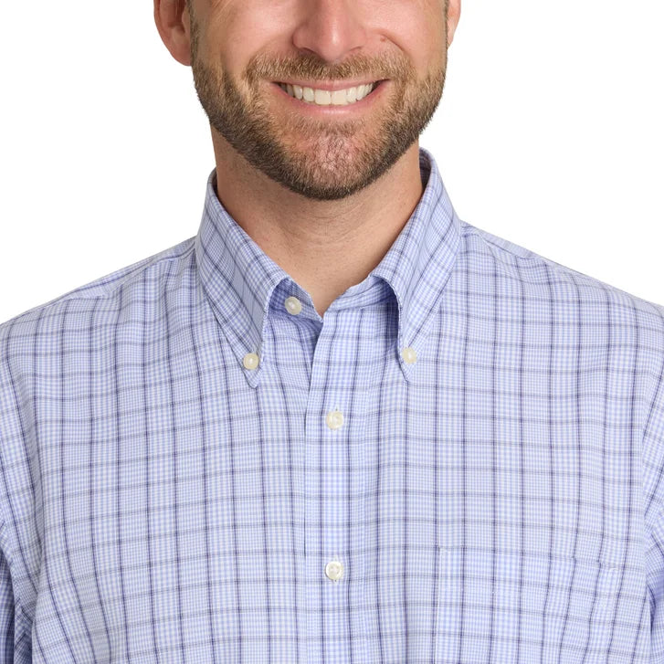 Kirkland Signature Men’s Traditional Fit Dress Shirt, Blue