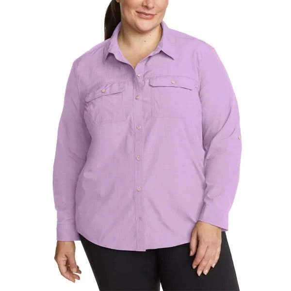 Eddie Bauer Women's Mountain Ripstop Long Sleeve Shirt