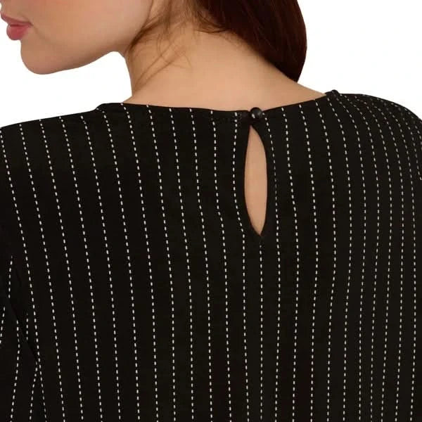 Adrianna Papell Women's 3/4 Sleeve Blouse