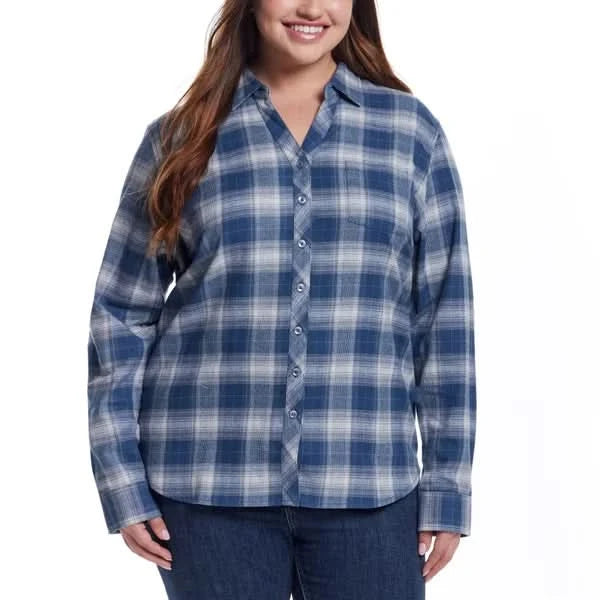 Weatherproof Vintage Women's Flannel Shirt