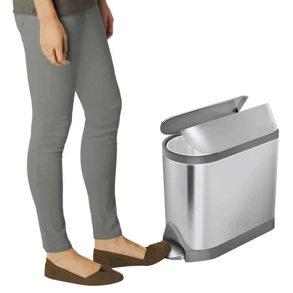 simplehuman 10L Butterfly Step Trash Can