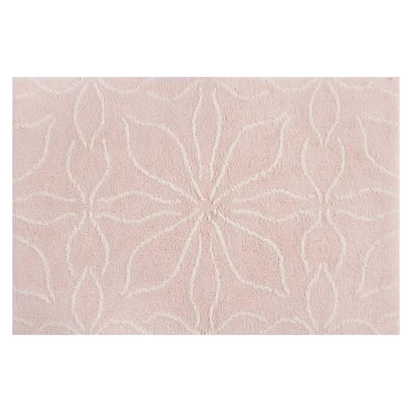 Floral Cotton Bath Rug