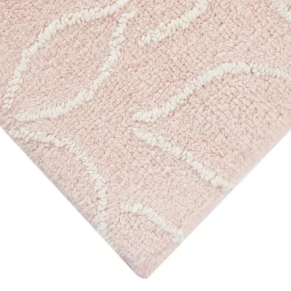 Floral Cotton Bath Rug