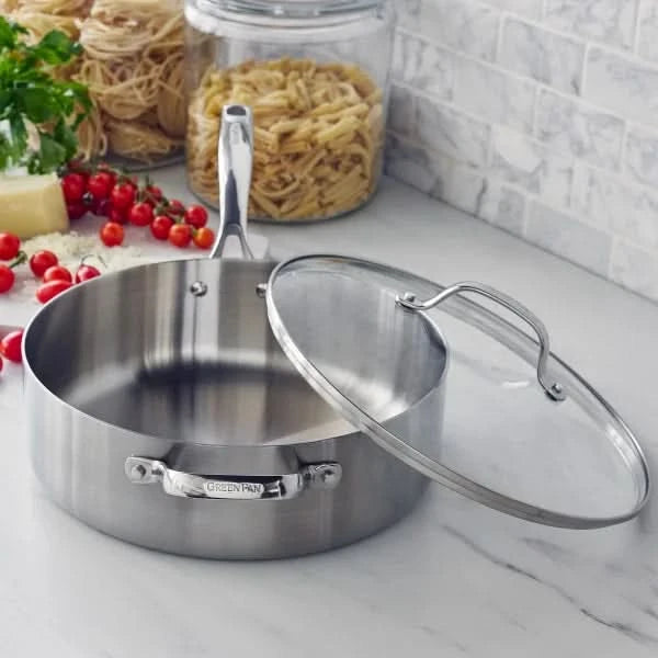 GreenPan Superior 5-quart Stainless Steel Sauté Pan