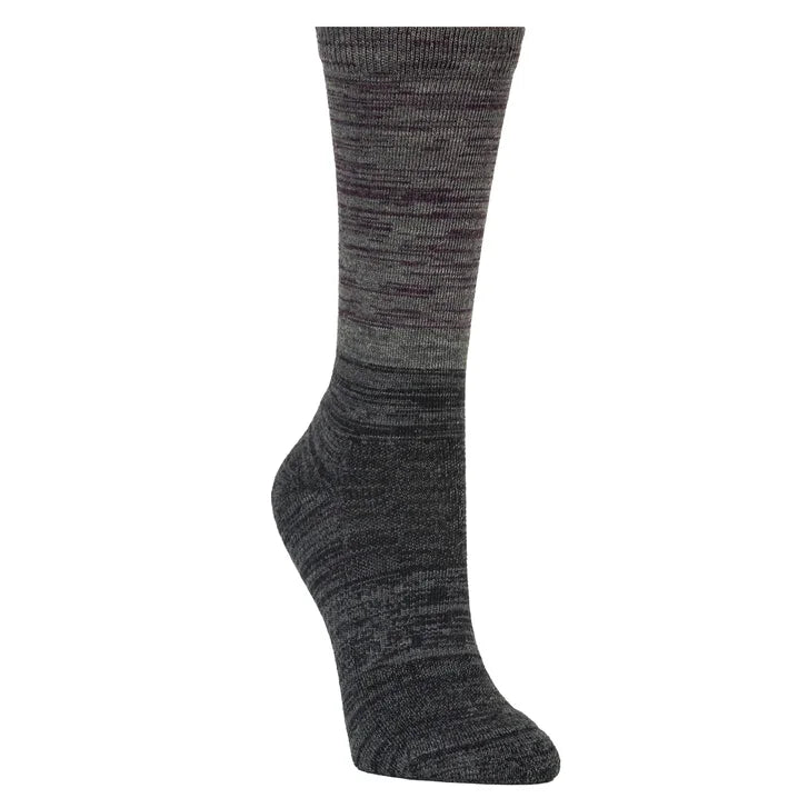 Kirkland Signature Women's Extra-Fine Merino Wool Blend Crew Sock, 4-pair