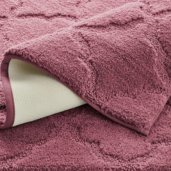 Charisma Drylon Trellis Bath Rugs, 2 Pack