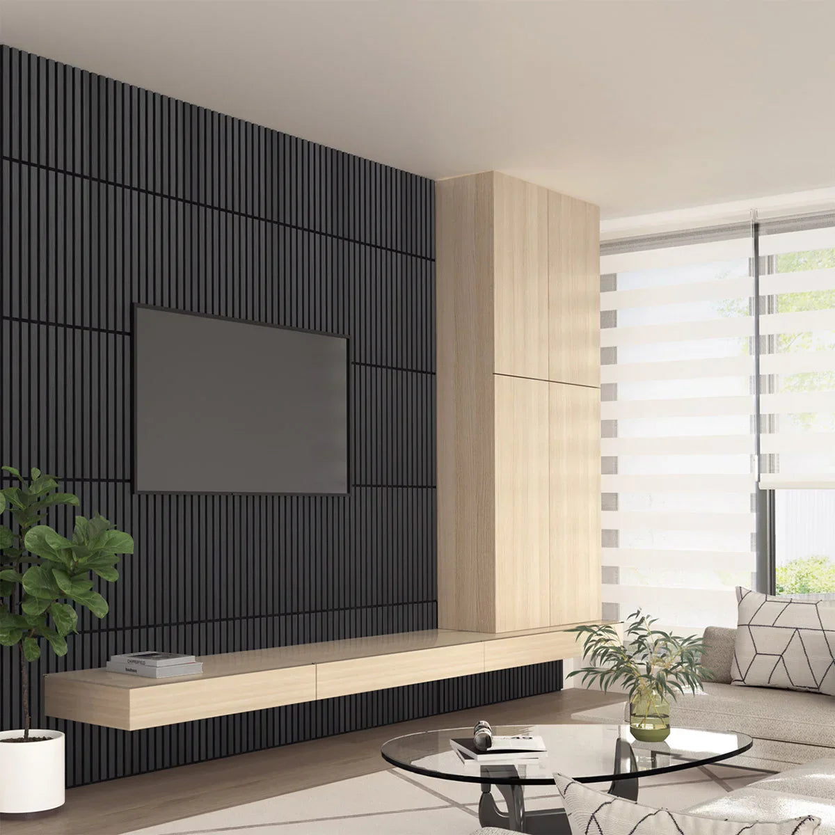 Artika Sonolok Sound-Absorbing Slatted Panel Kit