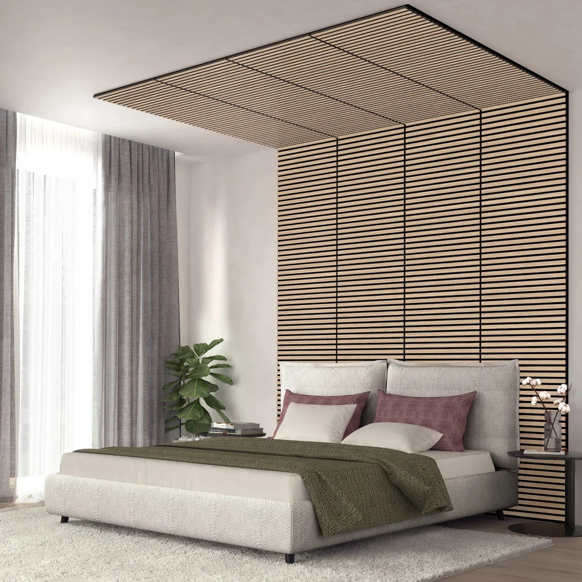 Artika Sonolok Sound-Absorbing Slatted Panel Kit