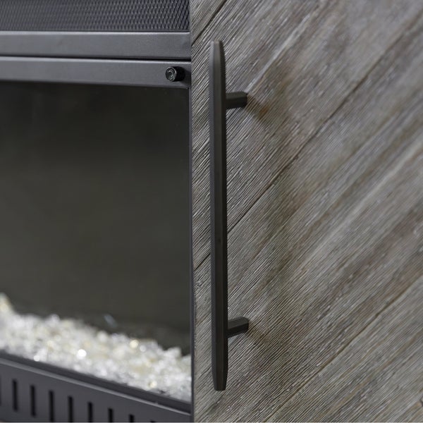 Parker 80” TV Console with Electric Fireplace