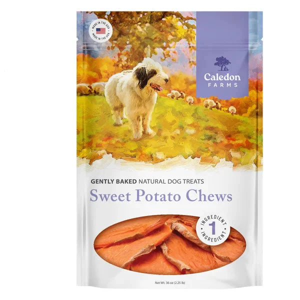 Caledon Farms Sweet Potato Chews for Dogs, 36 oz, 2-pack