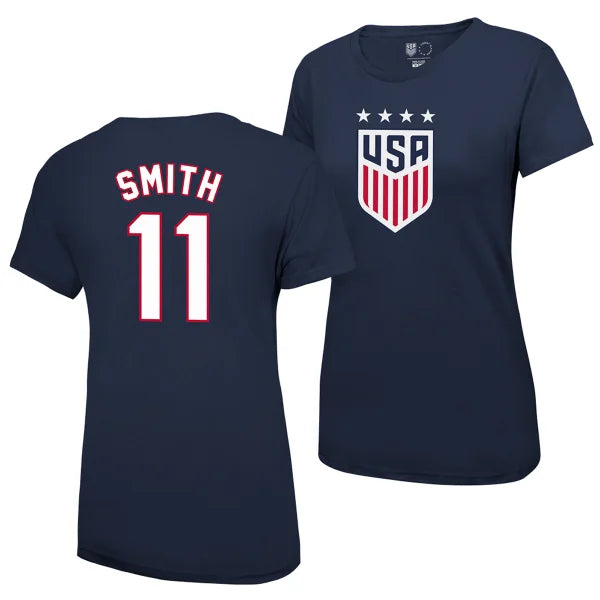 Icon Sports Women's USWNT Player Cotton Tee