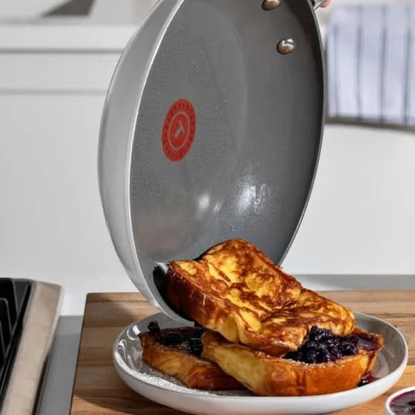 T-fal Ceramic Non-Stick Frypan Set, 3-piece