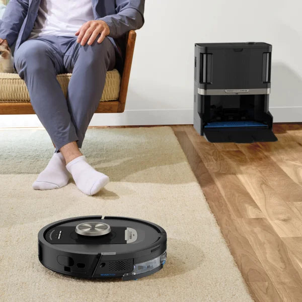 Shark PowerDetect 2-in-1 Robot Vacuum & Mop with NeverTouch Pro Self-Cleaning Base