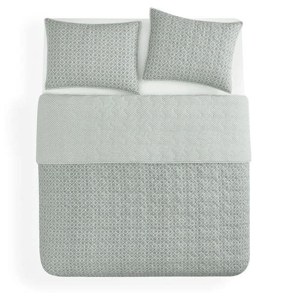 Caro Home 3-piece Cotton Quilt Set, Priya Sage