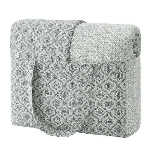 Caro Home 3-piece Cotton Quilt Set, Priya Sage