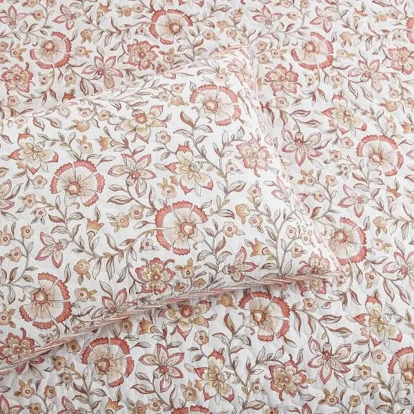 Caro Home 3-piece Cotton Quilt Set, Manda