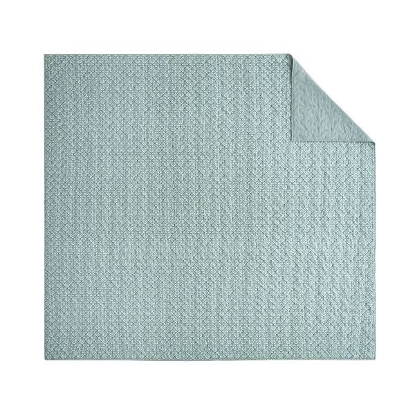 Caro Home 3-piece Cotton Quilt Set, Daveena Grass