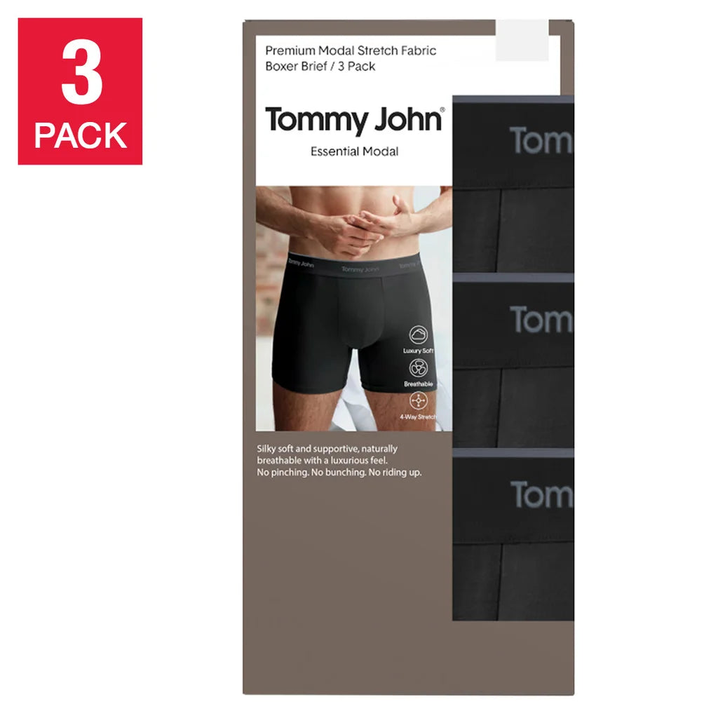 Tommy John Mens Boxer Brief Pack
