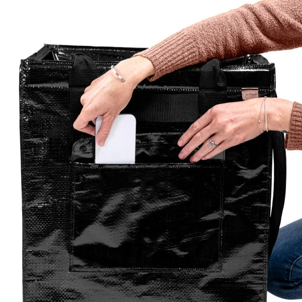 CleverMade Foldable Tote Bag on Wheels