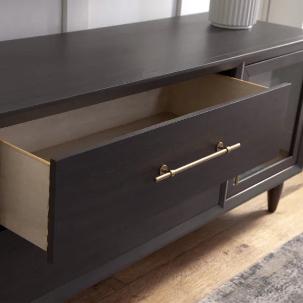 Milo Falls 72" Accent Console, Black