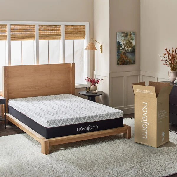 Novaform Advanced Back Support Plus 12” Responsive Foam Mattress