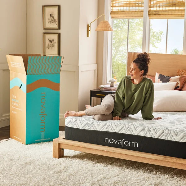 Novaform Advanced Back Support Plus 12” Responsive Foam Mattress