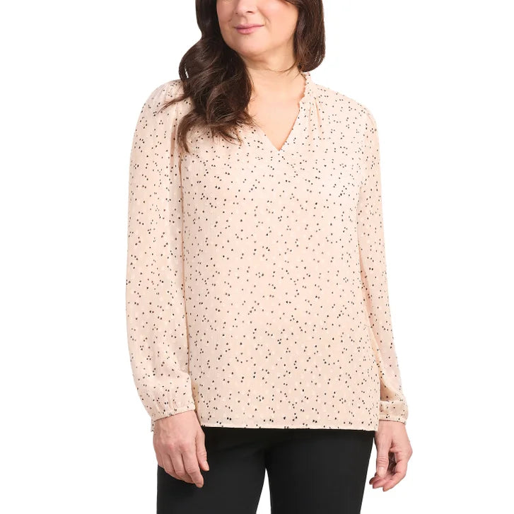 Hilary Radley Women's Long Sleeve Blouse