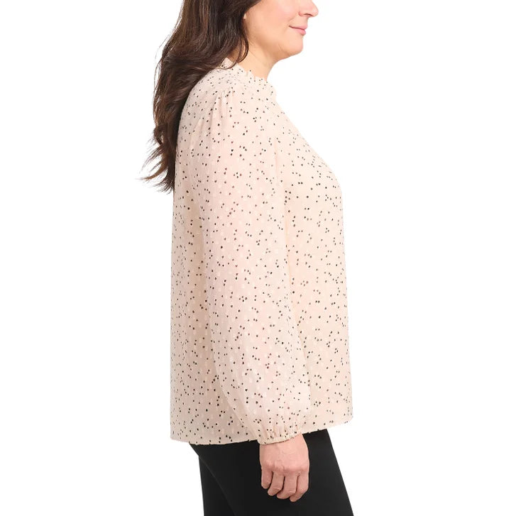 Hilary Radley Women's Long Sleeve Blouse